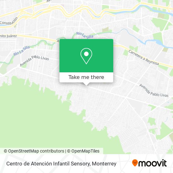 Centro de Atención Infantil Sensory map