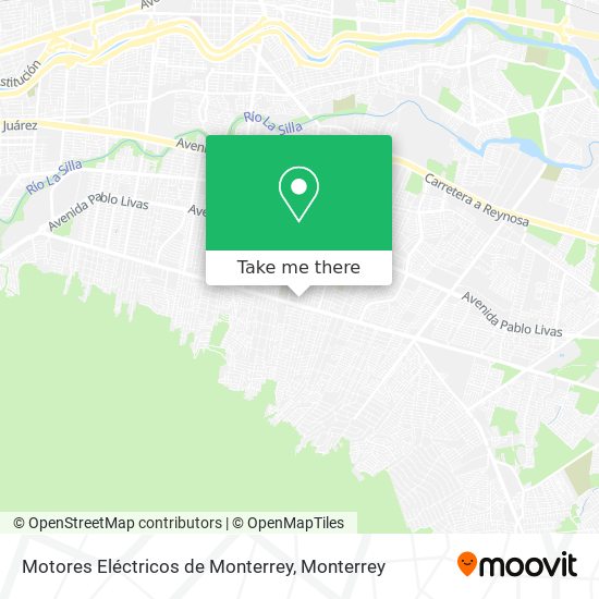 Motores Eléctricos de Monterrey map