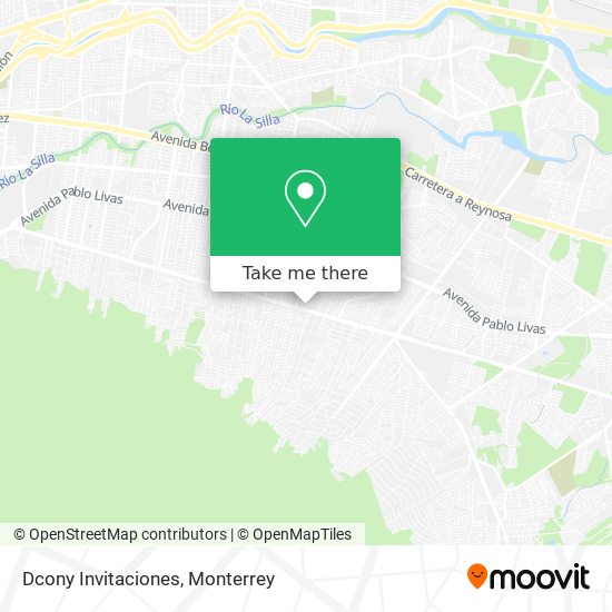 Mapa de Dcony Invitaciones