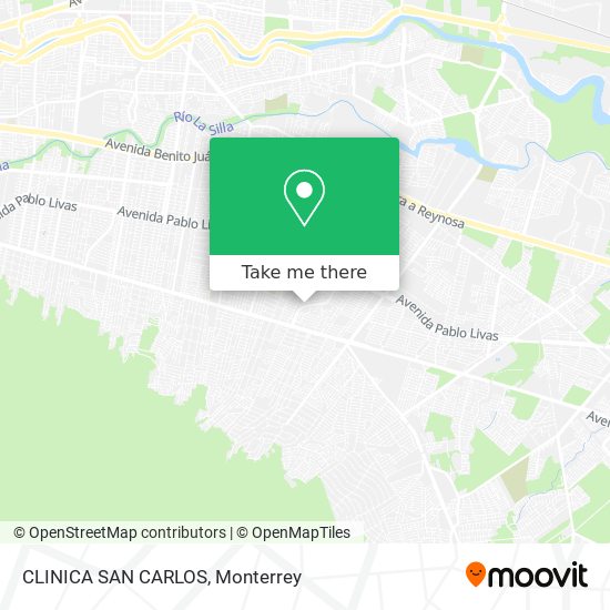 CLINICA SAN CARLOS map