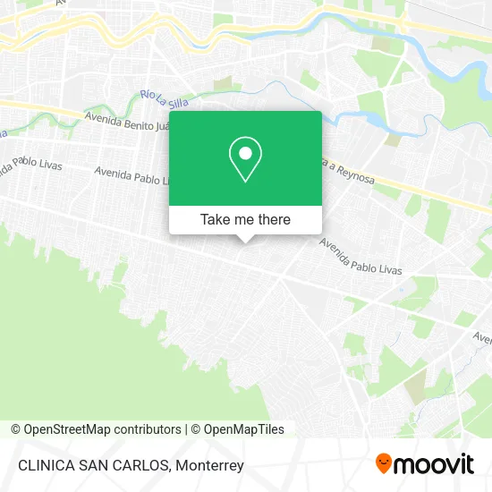 Mapa de CLINICA SAN CARLOS