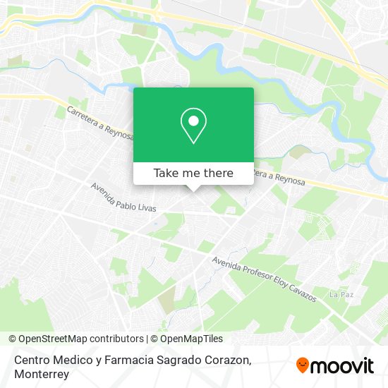 Centro Medico y Farmacia Sagrado Corazon map