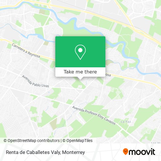 Renta de Caballetes Valy map