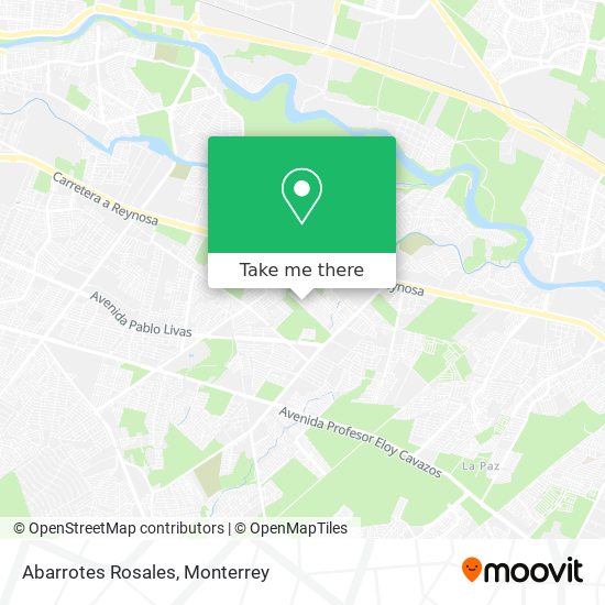 Mapa de Abarrotes Rosales