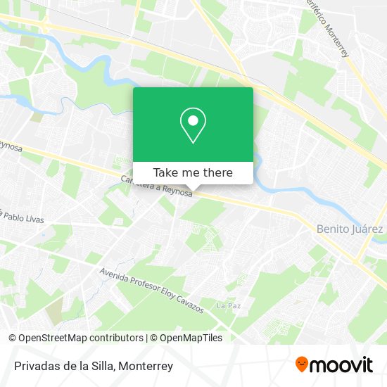 Privadas de la Silla map
