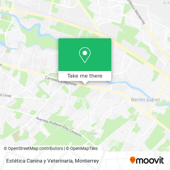Estética Canina y Veterinaría map