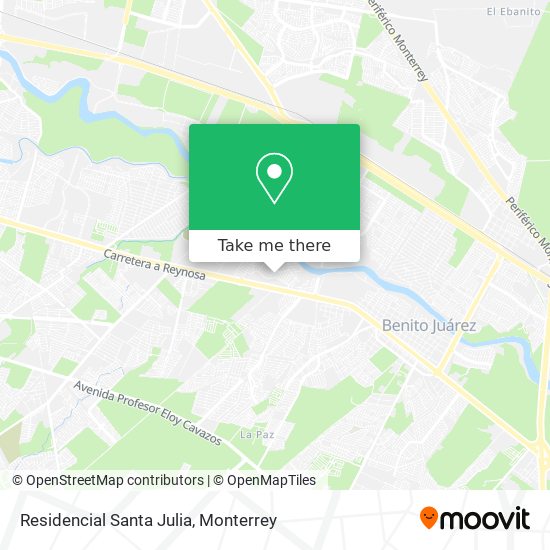 Residencial Santa Julia map