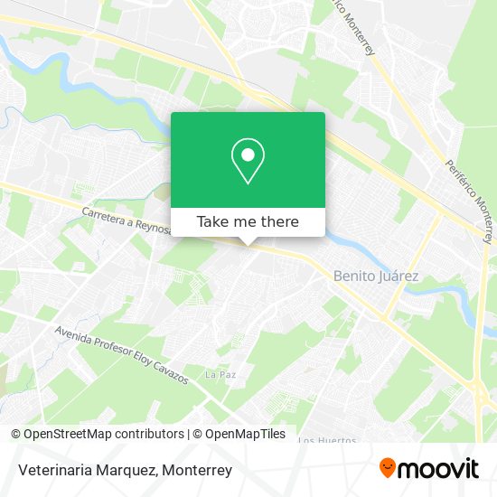 Mapa de Veterinaria Marquez
