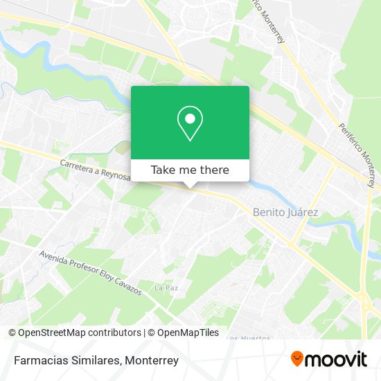 Farmacias Similares map