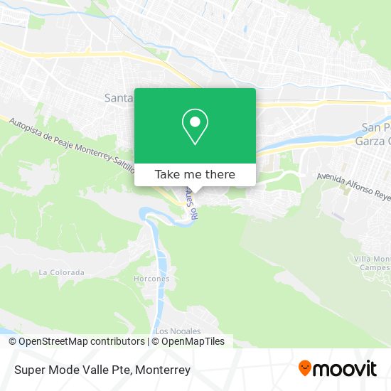Mapa de Super Mode Valle Pte