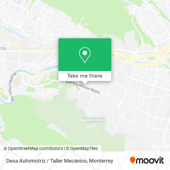 Desa Automotriz / Taller Mecánico map