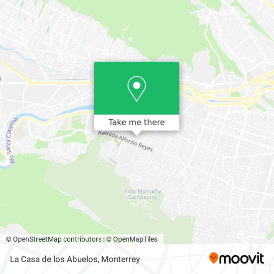 Mapa de La Casa de los Abuelos