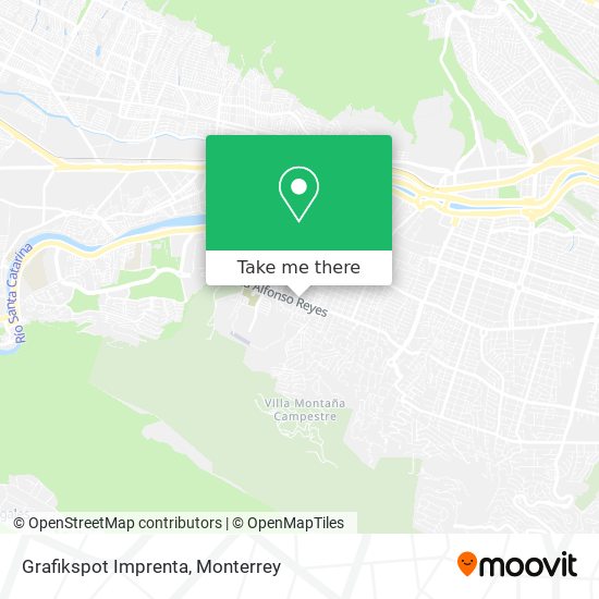 Mapa de Grafikspot Imprenta