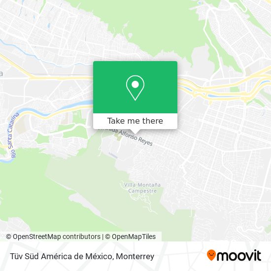 Mapa de Tüv Süd América de México