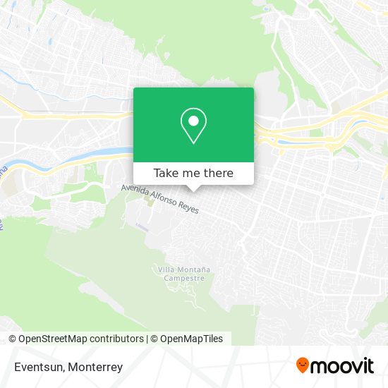Mapa de Eventsun