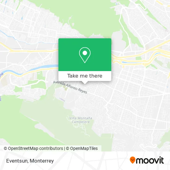 Eventsun map