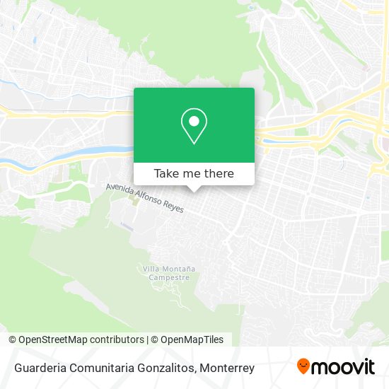 Guarderia Comunitaria Gonzalitos map