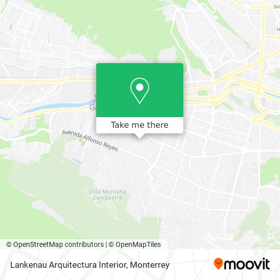 Mapa de Lankenau Arquitectura Interior
