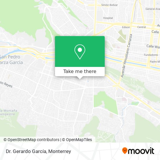 Mapa de Dr. Gerardo García