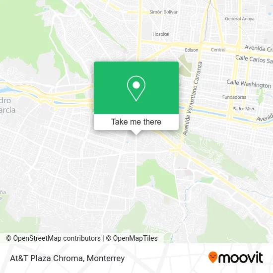 At&T Plaza Chroma map