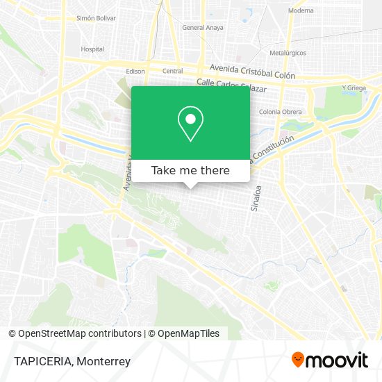 Mapa de TAPICERIA