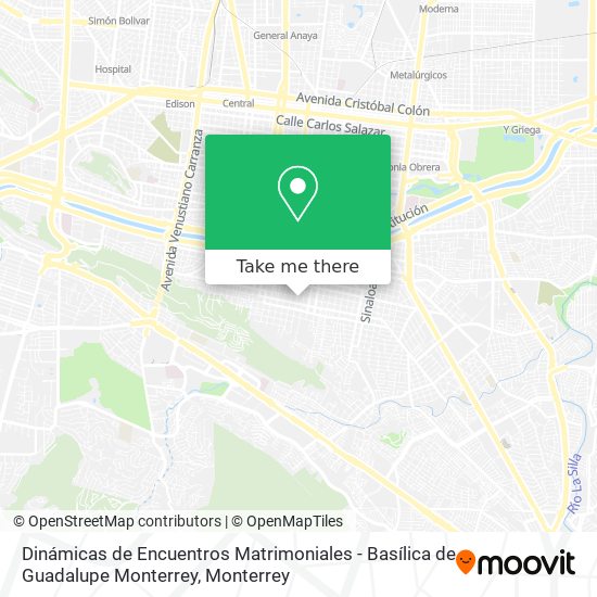 Dinámicas de Encuentros Matrimoniales - Basílica de Guadalupe Monterrey map