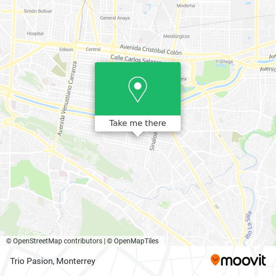 Mapa de Trio Pasion