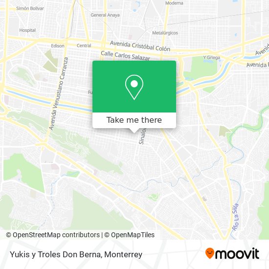 Mapa de Yukis y Troles Don Berna