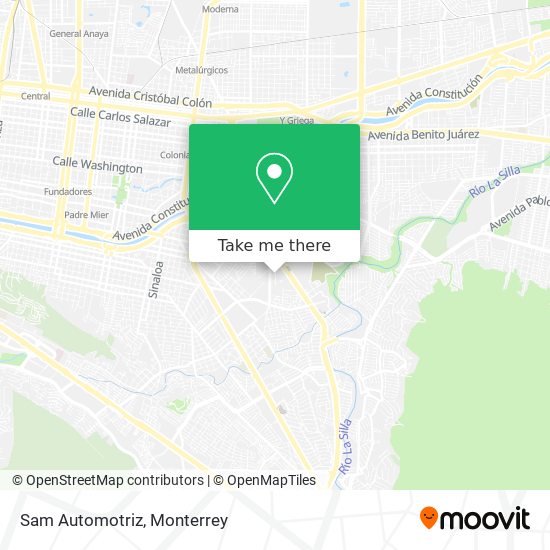 Mapa de Sam Automotriz