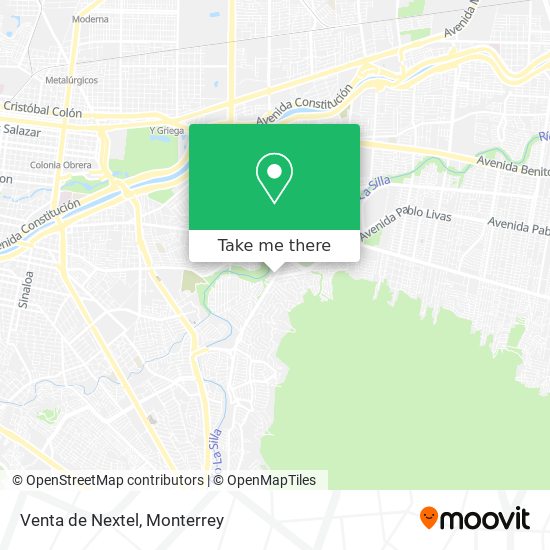 Venta de Nextel map