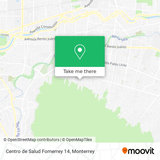 Centro de Salud Fomerrey 14 map