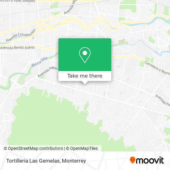 Tortilleria Las Gemelas map