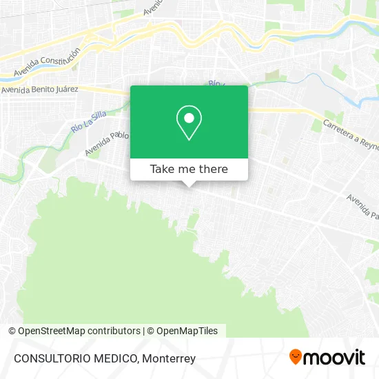 CONSULTORIO MEDICO map