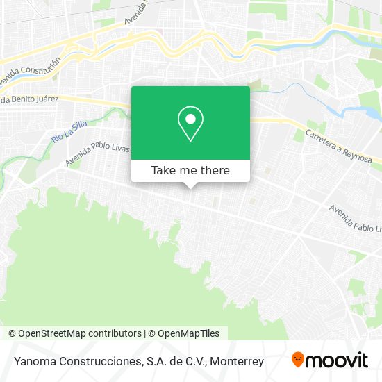 Yanoma Construcciones, S.A. de C.V. map