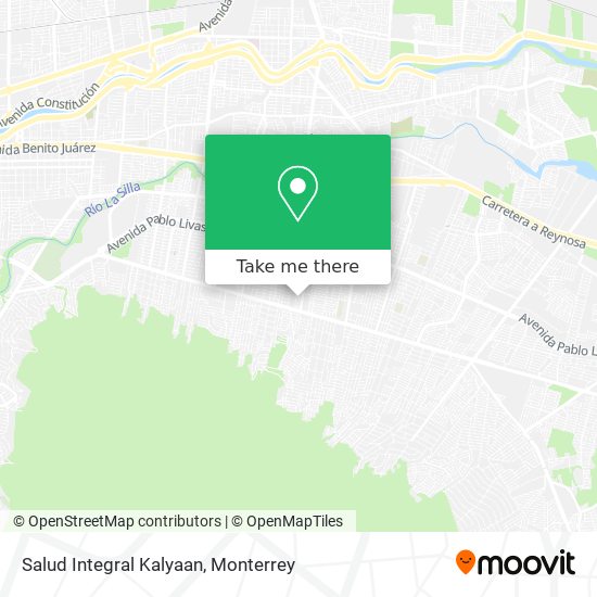 Salud Integral Kalyaan map