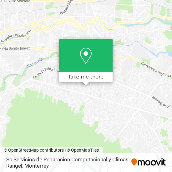 Sc Servicios de Reparacion Computacional y Climas Rangel map