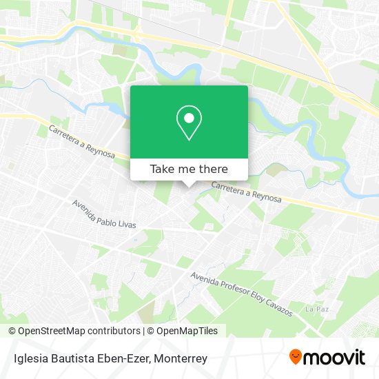 Iglesia Bautista Eben-Ezer map