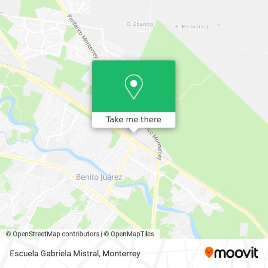 Escuela Gabriela Mistral map