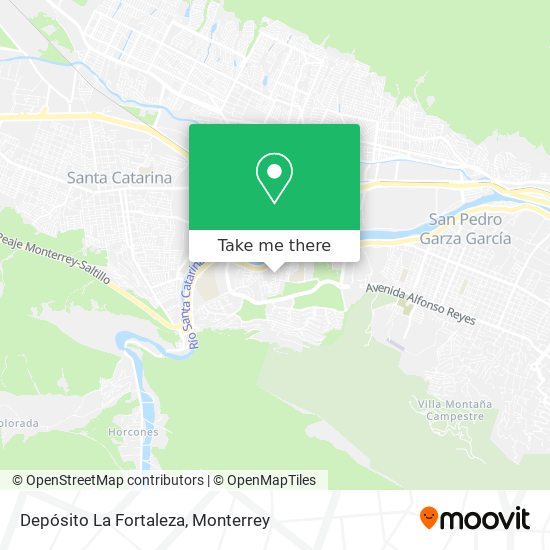 Mapa de Depósito La Fortaleza