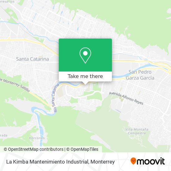 Mapa de La Kimba Mantenimiento Industrial