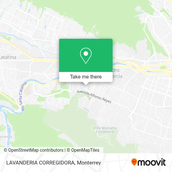 LAVANDERIA CORREGIDORA map