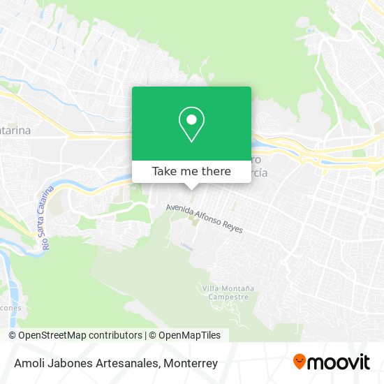 Amoli Jabones Artesanales map