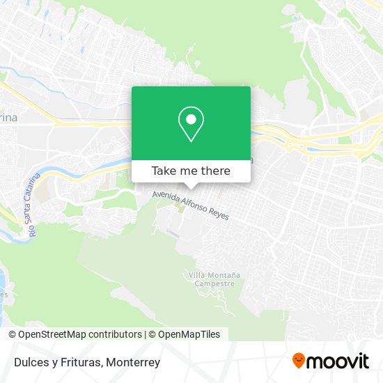 Mapa de Dulces y Frituras