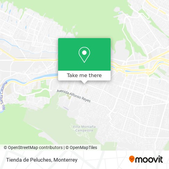 Mapa de Tienda de Peluches