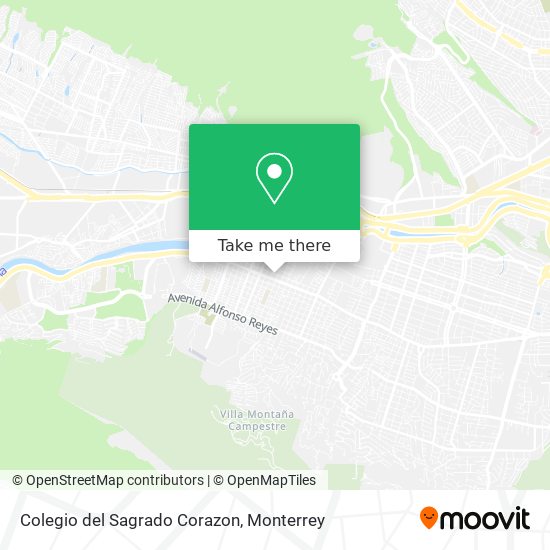 Colegio del Sagrado Corazon map