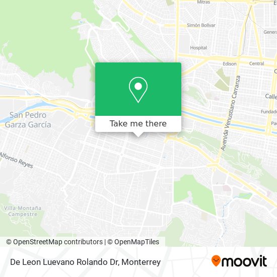 Mapa de De Leon Luevano Rolando Dr