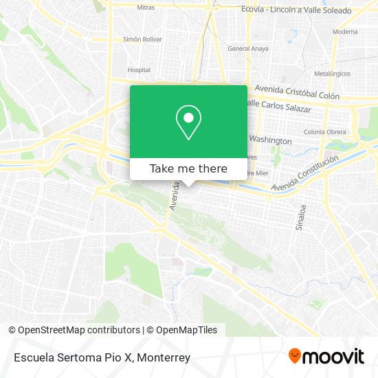 Escuela Sertoma Pio X map