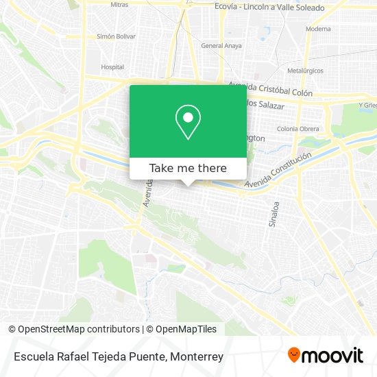 Escuela Rafael Tejeda Puente map