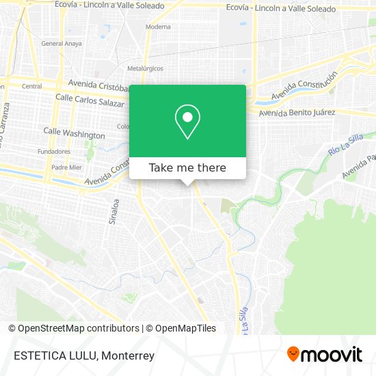 ESTETICA LULU map