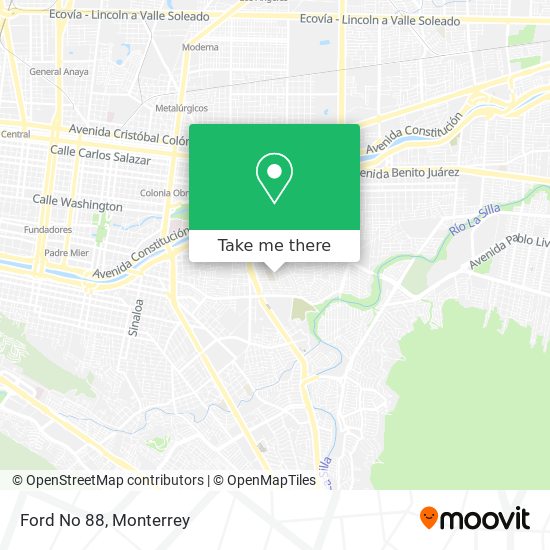 Mapa de Ford No 88